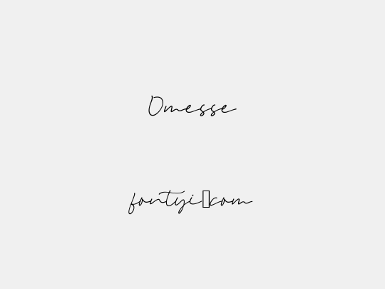 Omesse