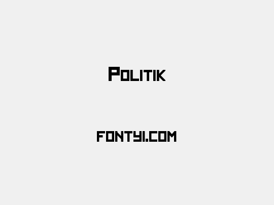 Politik