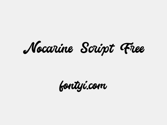 Nocarine Script Free