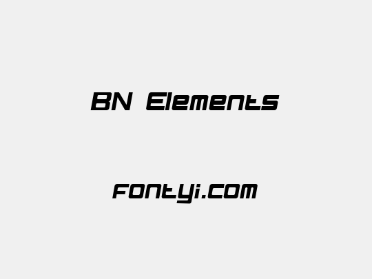 BN Elements
