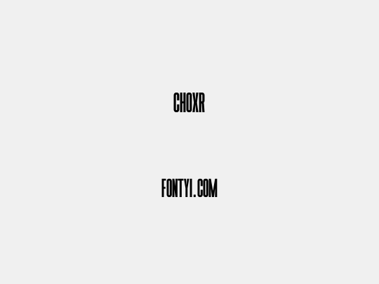 CHOXR