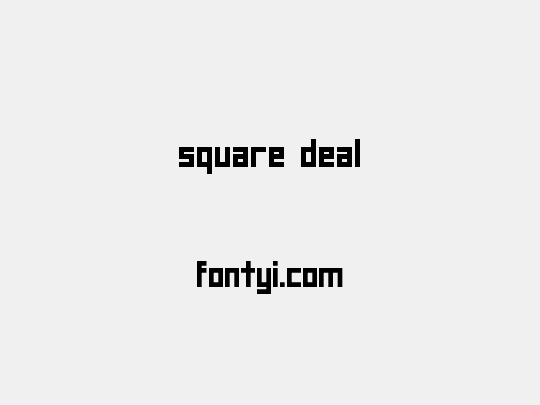 square deal