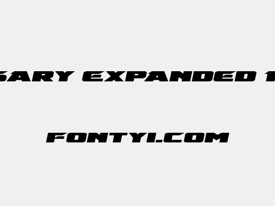 Emissary Expanded Italic