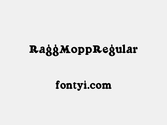 RaggMoppRegular