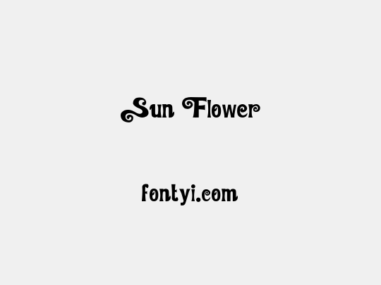 Sun Flower