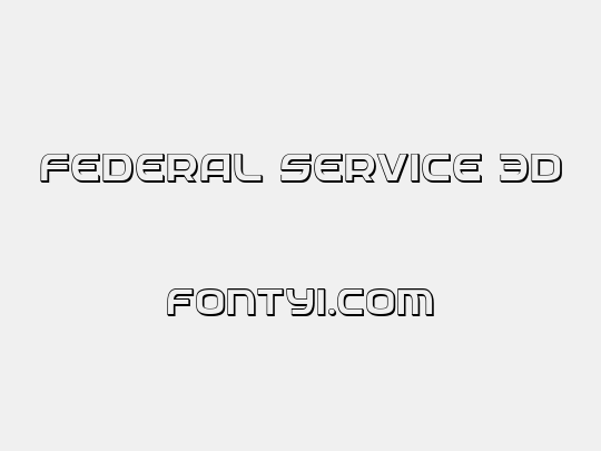 Federal Service 3D