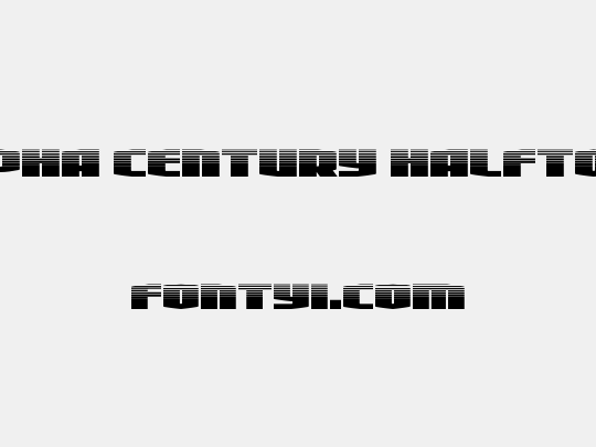 Alpha Century Halftone