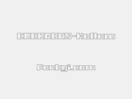 ENERMOUS-Hollow