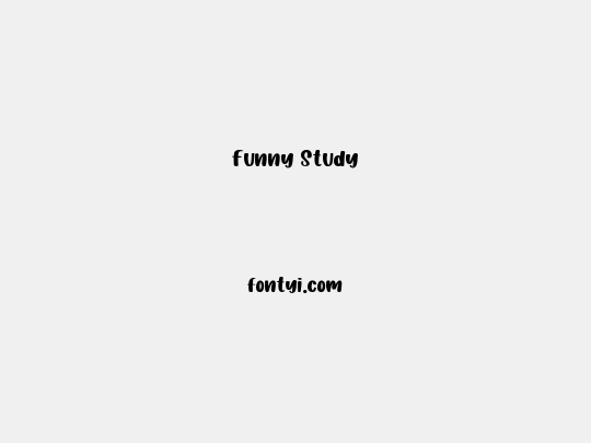 Funny Study