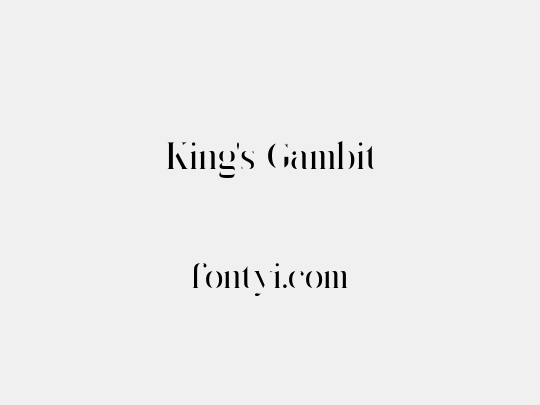 King's Gambit