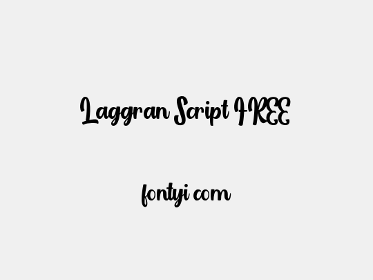 Laggran Script FREE