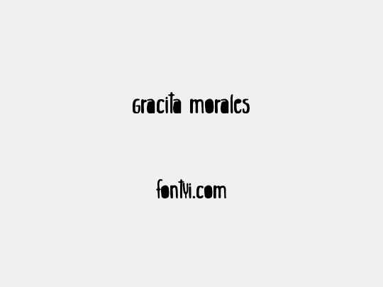 Gracita Morales
