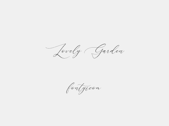 Lovely Garden