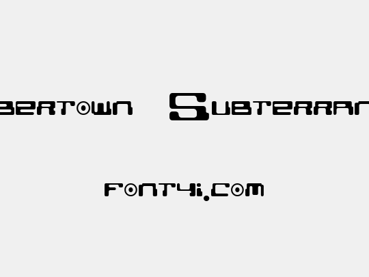 Cybertown Subterranean