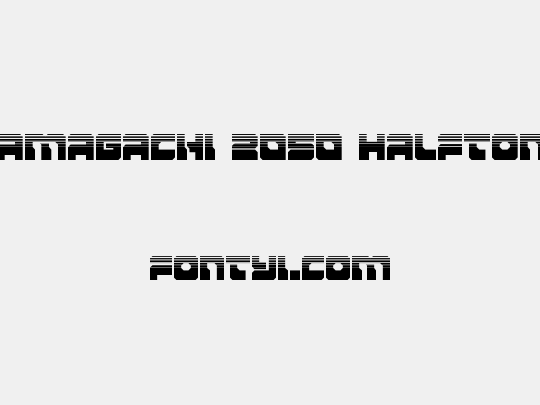 Yamagachi 2050 Halftone