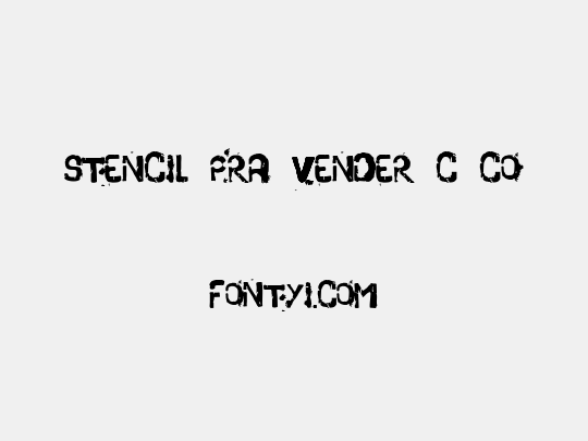 stencil pra vender cÙco