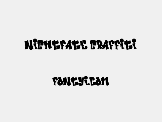 Nightfate Graffiti