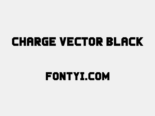 Charge Vector Black