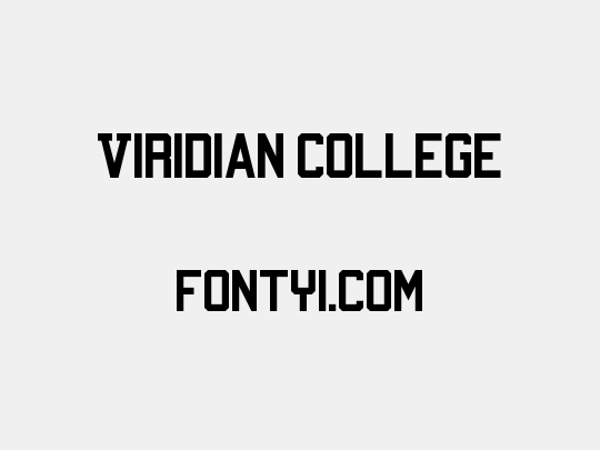Viridian College