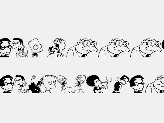 Simpsons Mmmm...Font