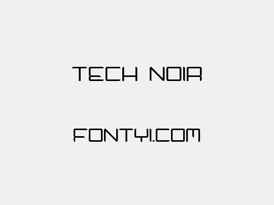 Tech Noir