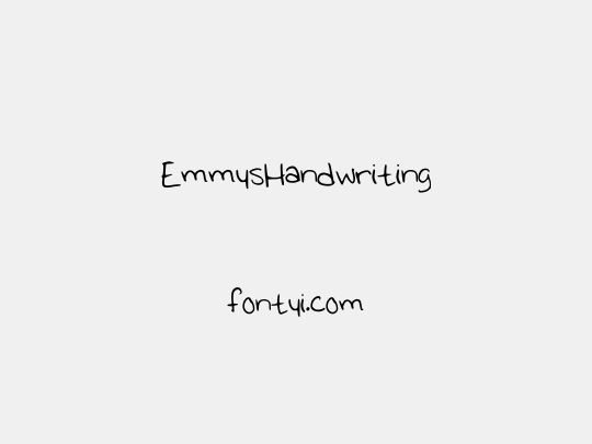 EmmysHandwriting