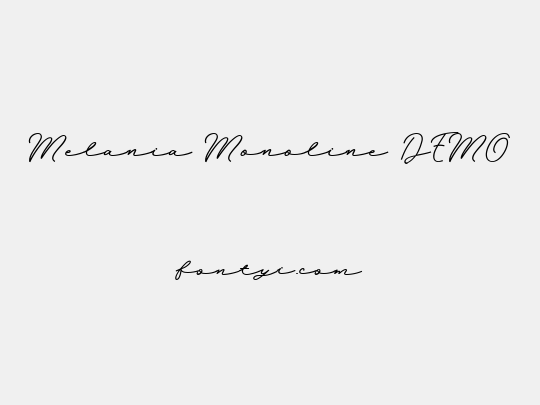 Melania Monoline DEMO
