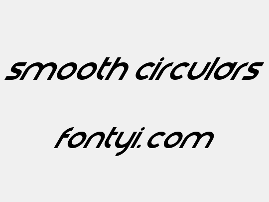 Smooth Circulars