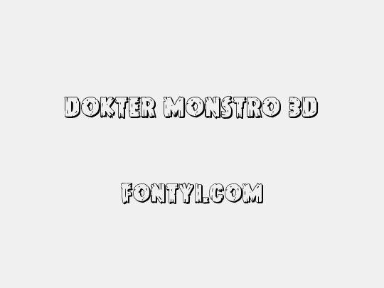 Dokter Monstro 3D