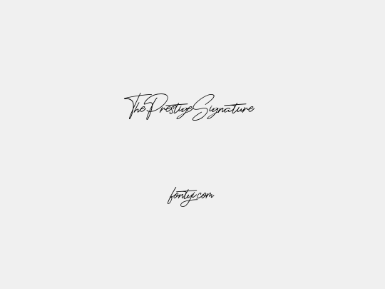 ThePrestigeSignature