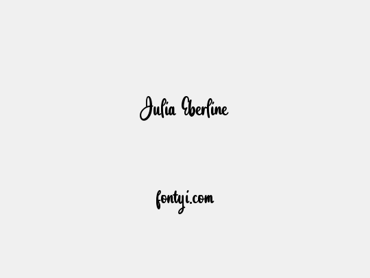 Julia Eberline
