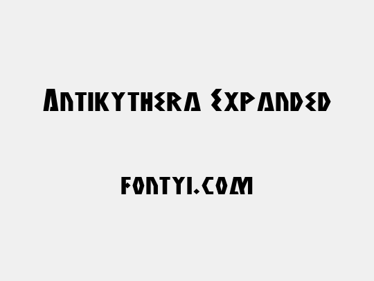 Antikythera Expanded
