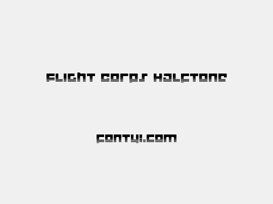 Flight Corps Halftone