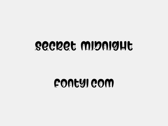Secret Midnight