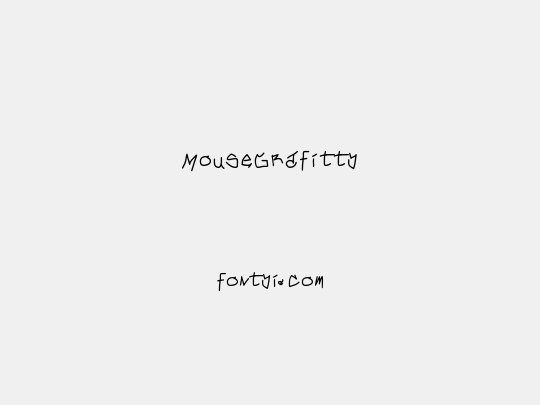 MouseGrafitty