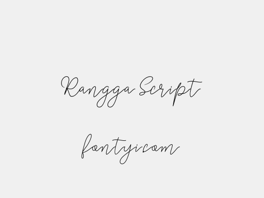 Rangga Script