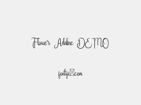 Flower Adaline DEMO