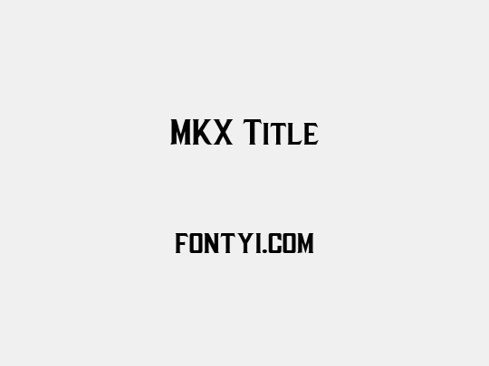 MKX Title