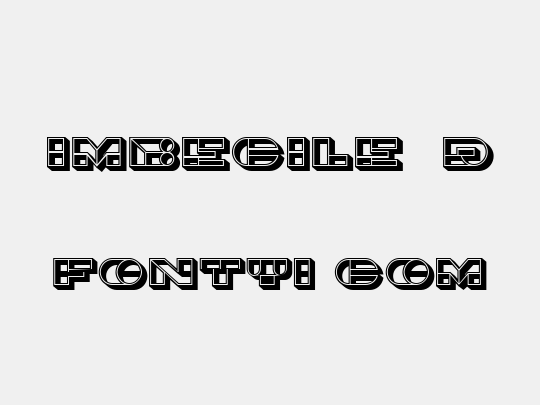 Imbecile 3D