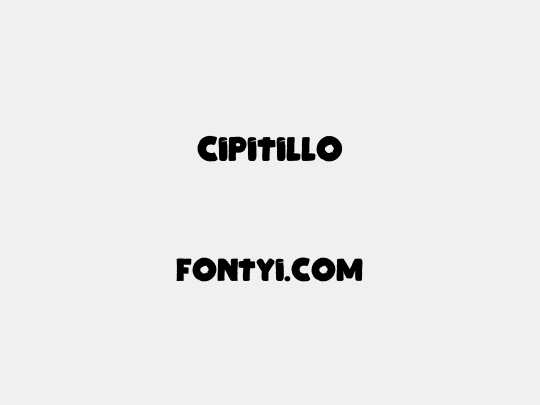 Cipitillo
