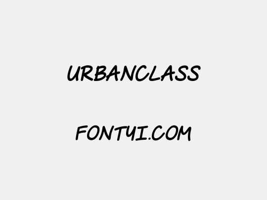 UrbanClass