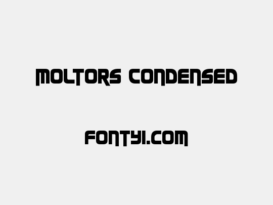 Moltors Condensed
