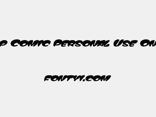 Top Comic Personal Use Only