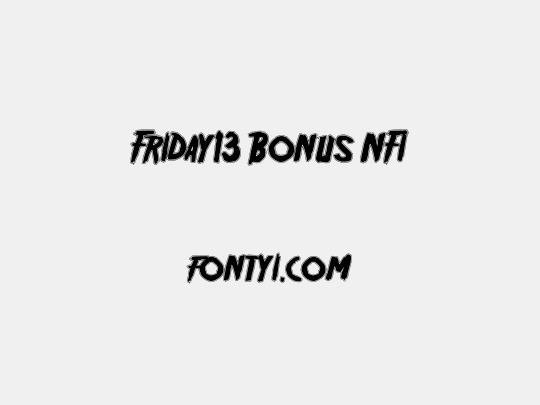 Friday13 Bonus NFI