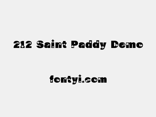 212 Saint Paddy Demo