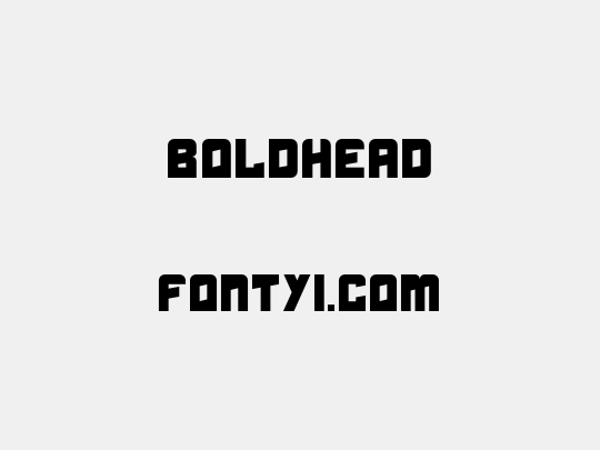 Boldhead