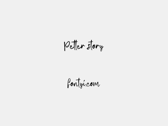 Petter story