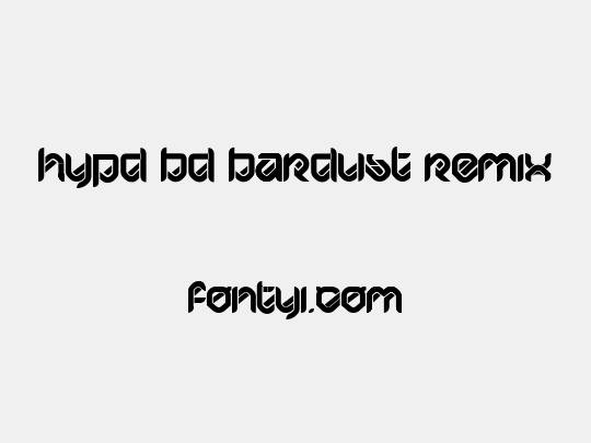 HYPD BD Bardust Remix