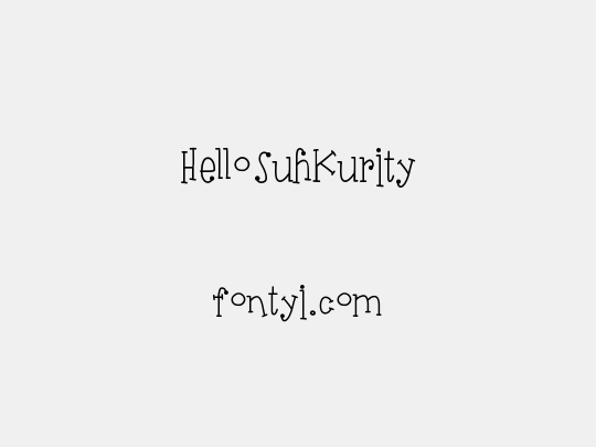 HelloSuhKurity