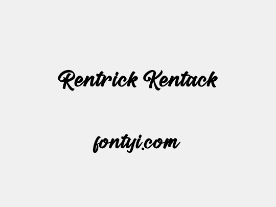 Rentrick Kentack